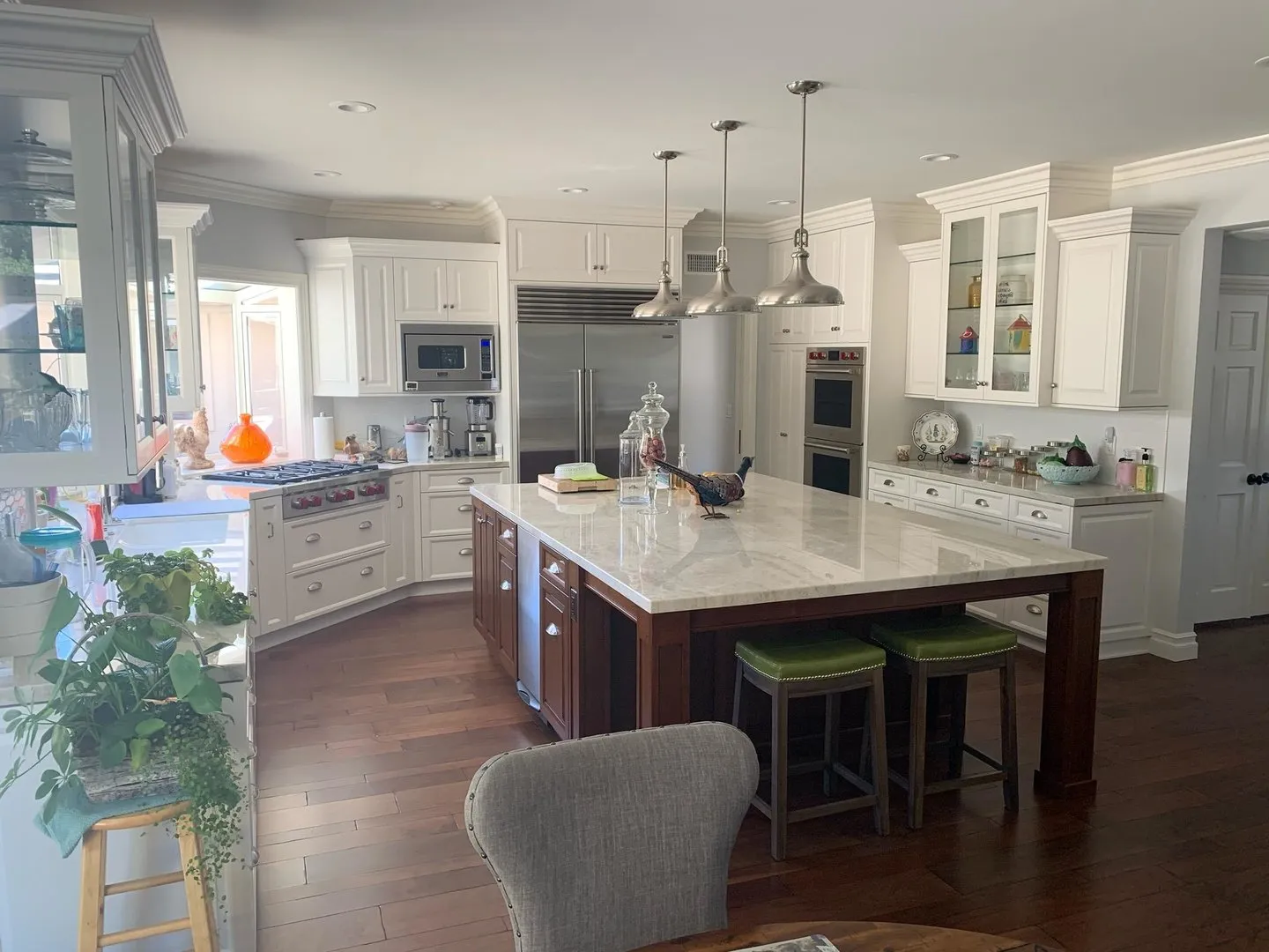 Custom kitchen built by Nicodemus Construction in Ojai
