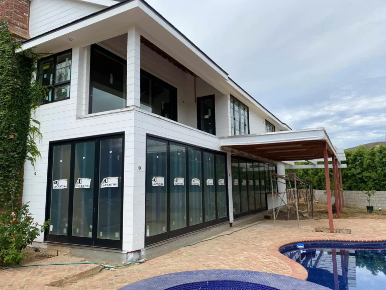 North Ranch construction before